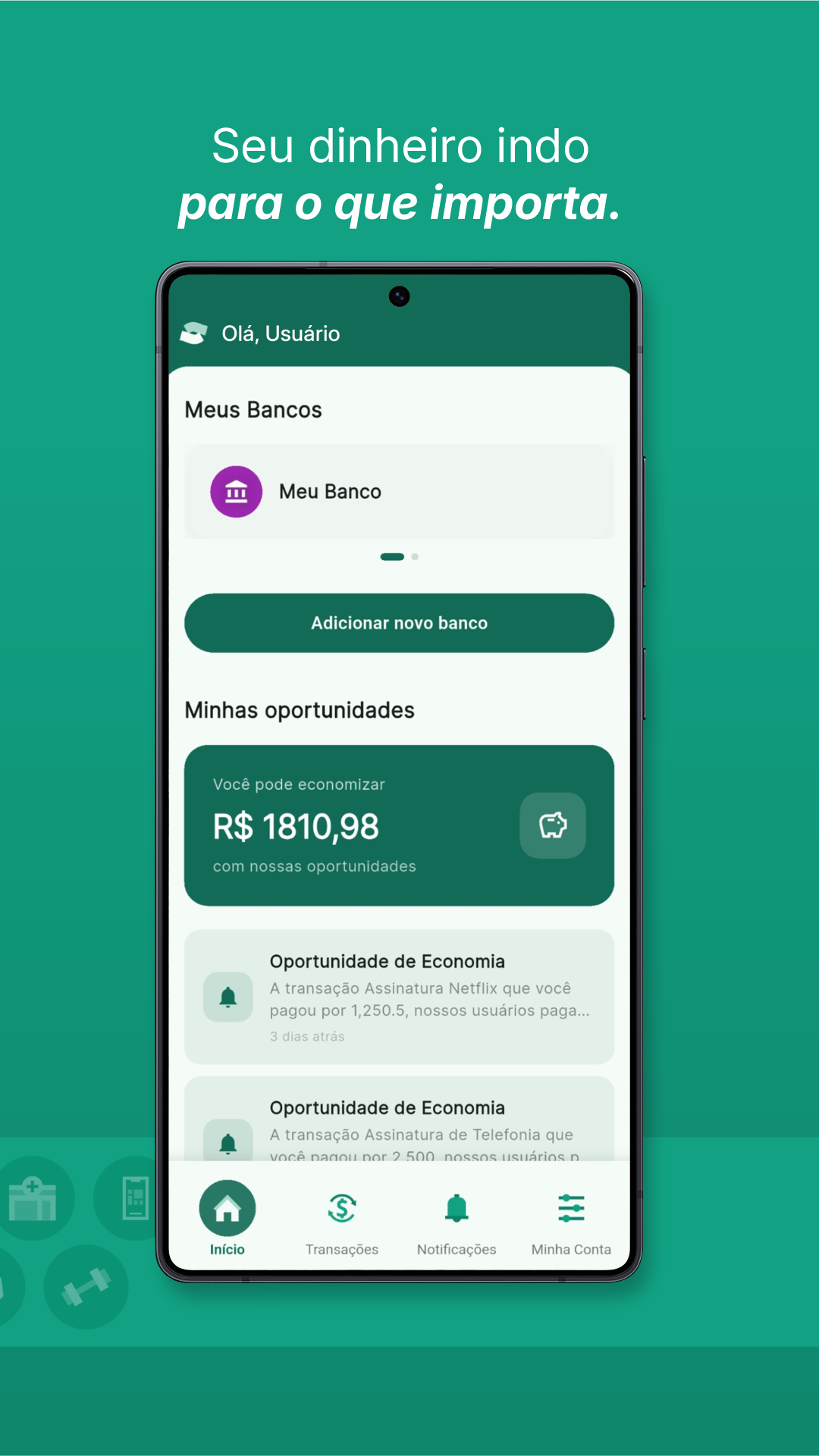 Tela 5 do app Troko